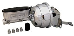 1962-74 Mopar, Dodge, Chrysler, Plymouth Car Chrome Wilwood Power Brake Booster Kit - Performance Online