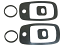 1967-72 Chevy / GMC Truck Exterior Door Handle Gasket Set, 6 PC