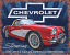 Chevy Stingray Corvette Inspiration Metal Sign