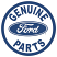 Genuine Ford Parts Aluminum Sign