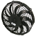 SPAL Electric Fan, 10" Low Profile, Curved Blade 30100435