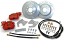 1958-70 Chevy Impala Disc Brake Conversion Kit, Rear, 12" Rotors, OE Rearend