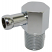 9532P Single Port Vacuum Fitting - Chrome