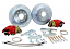 1955-70 Chevy Belair Impala Rear Disc Brake Conversion Kit, OEM Rearend, 11" Rotors