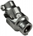 Borgeson Polished Stainless Steel U-Joint