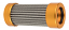 100-micron 3½” In-line Fuel Filter 