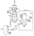 Hydro Boost Power Brake Booster hydraulic line layout