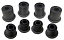 1973-87 Chevy and GMC Truck Control Arm Bushing Kit, Rubber 