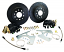 1955-70 Chevy Belair Impala Black Out Rear Disc Brake Conversion