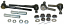 1955-57 Chevy Belair, High Performance Tie Rod and Idler Bearing Kit