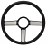 Linear Billet 15" 3-Spoke Steering Wheel 