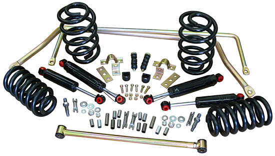 1963-72 Chevy C10 Truck, Suspension Kit, Stage 2 with Coil Springs