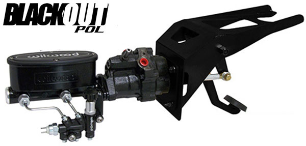 Hydropower Hydraulic Brake Assist with Wilwood Master Cylinder, 1947-53 Chevy, GMC Truck, Firewall Mount