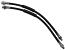 Disc Brake Hose, Front, 1964-73 Ford Mustang, Pair