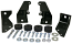 1955-57 Chevy Belair Turbo Transmission Side Mount Conversion Kit