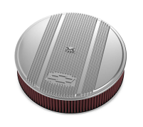 Holley Vintage Series GM Licensed 14" Finned Air Cleaner Assembly 