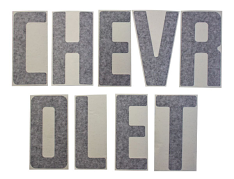 Tailgate Decals, 1967-72 Chevy C10 Fleetside