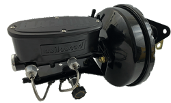 1967-70 Ford Mustang BlackOut Power Brake Booster with Wilwood Master Cylinder