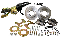 1947-53 Chevy, GMC Truck Power Disc Brake Conversion Kit, 6 x 5.5" Bolt Pattern