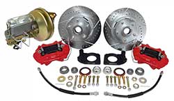1968-73 Ford Mustang Power Disc Brake Conversion, V-8 Drum