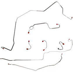 1967-69 Chevy Camaro Disc Brake Conversion Line kit, Pre Bent