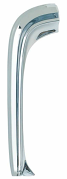 1969-72 GMC Truck Front Fender Eyebrow Molding, Chrome w/ Hardware