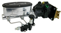 1968-74 Chevy Nova Hydropower Power Brake Booster, Bright Wilwood Master Cylinder