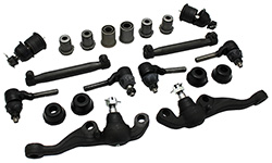 1970-72 Mopar B-Body Front Suspension Rebuild Kit, Rubber Bushings