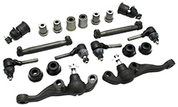 1973-76 Mopar A-Body Front Suspension Rebuild Kit, Rubber Bushings