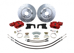 POL - Disc Brake Conversion, Ford 9" Rear End, 13" Rotors