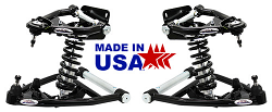 1973-87 Chevy C10, GMC C15 Tubular Control Arm & Coil Over Suspension Kit, Stage 3+