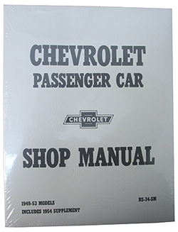 1949-54 Chevy Passenger Car Shop Manual