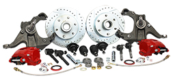 1963-70 Chevy C10, GMC C15 Truck Disc Brake Conversion, Stock or Drop Spindle, Deluxe