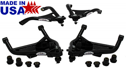 1963-82 Chevy Corvette Tubular Upper and Lower Control Arm Set