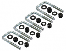 1955-59 Chevy, GMC Truck Leaf Spring Ubolt Set, Front