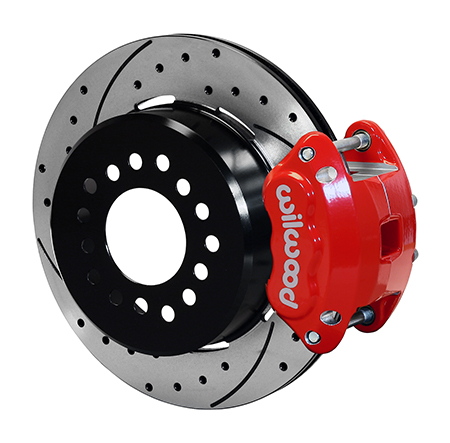 Wilwood - Rear Disc Brake Conversion with Parking Brake, GM 10-12 Bolt, Front Mounted Calipers