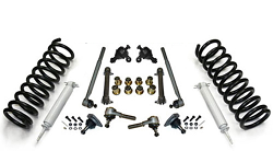 1958-64 Chevy Impala Front Suspension Rebuild Kit, Super Deluxe with PolyUrethane Bushings