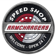 Ramchargers Speed Shop Aluminum Sign