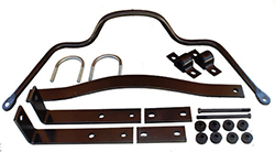 1949-51 Ford Car Sway Bar Kit, High Performance, Rear