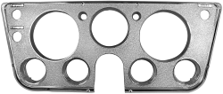 1967-68 Chevy / GMC Truck Instrument Cluster Bezel, All Chrome