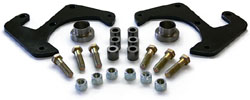1948-56 Ford F-1 & F-100, Disc Brake Bracket Kit, 5 x 4.75" Bolt Pattern