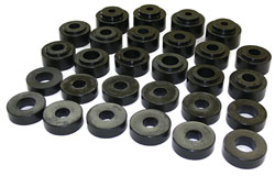 1968-72 Chevelle Body Mount Kit, Hardtop, Poly Urethane