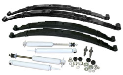 1957-64 Ford F-100 Truck, Suspension Kit, Stage 1, Multi Leaf Springs, Stock