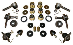 1962-67 Chevy Nova Front Suspension Rebuild Kit, Poly Urethane Bushings