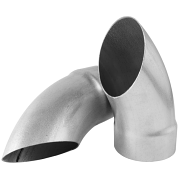 Muffler Turndown Outlets, 3", 3.5", 4" - Pair